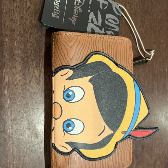 Loungefly Pinocchio Flap Wallet - Picture 3 of 8